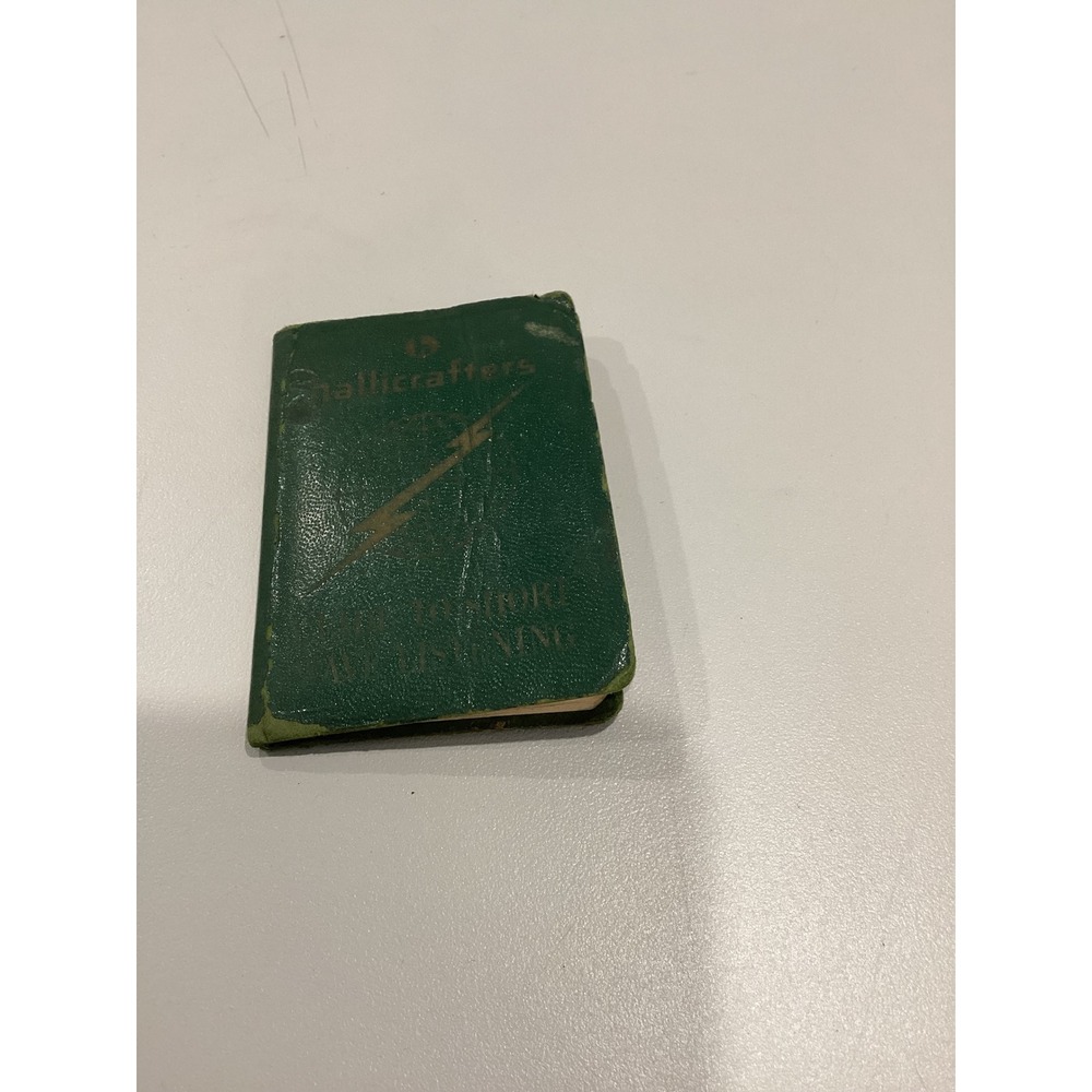 Vintage 1961 Hallicrafters Guide to Short Wave Listening Pocket Book 10-Signals